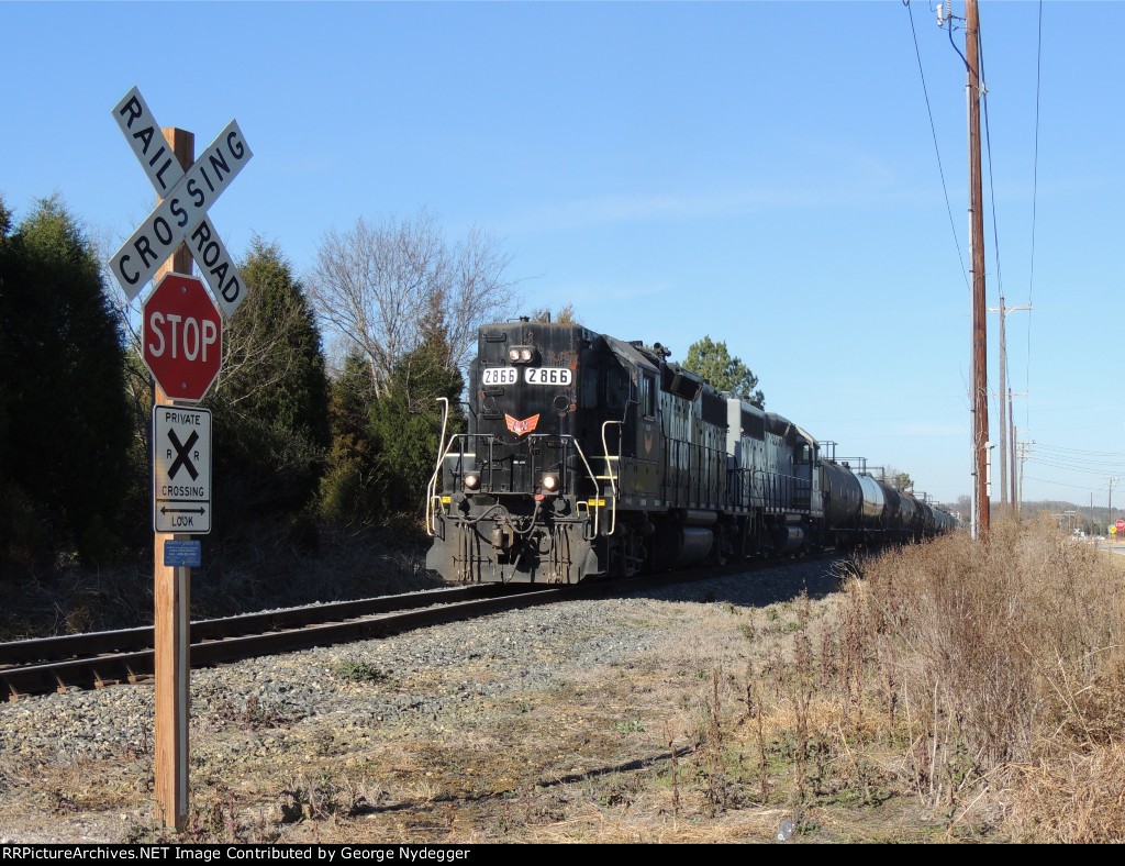 KXHR 2866 / GP38AC "High-Hood"